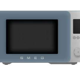 SMEG mikrobangų krosnelė, MOC02SBMEU, su grilium, karštu oru ir Air fry funkcija