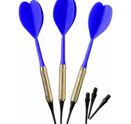 Smiginis Plastikinis Smiginis 3vnt. Saugus Geriausias Sportinis - Mėlynas