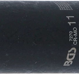 Smūginė galvutė ilga | šešiakampė | 6,3 mm (1/4) | 11 mm (7270)