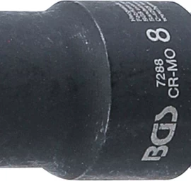Smūginė galvutė šešiakampė | 6,3 mm (1/4) | 8 mm (7288)