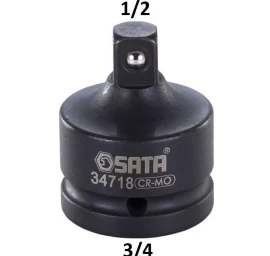 Smūginis adapteris 3/4(F) - 1/2(M)