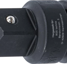 Smūginis adapteris | vidinis kvadratas 20 mm (3/4) - išorinis kvadratas 25 mm (1) (195)