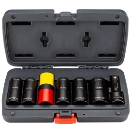 Smūginių galvučių dvipusių rinkinys 1/2&#039;&#039; (17-27.5mm) 7vnt.