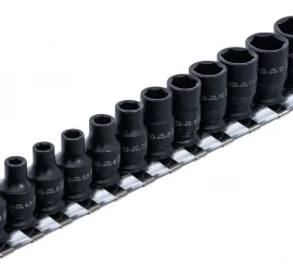 Smūginių galvučių komplektas | šešiakampės | 6,3 mm (1/4) | 4 - 14 mm | 13 vnt. (5296)