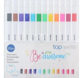 Smulkiareikšmiai žymekliai 12 Vnt.