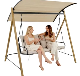 Sodo Balkonas Salė 2 Personalo 194x136x173cm Piaskowa