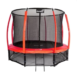 Sodo Batutas Jumpi 374cm/12ft Maxy Comfort Plus Red Su Vidiniu Tinklu