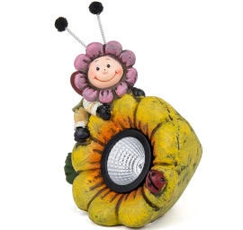 Sodo Dekoracijos Saulės Gėlių Lempa 15x9,5x13cm