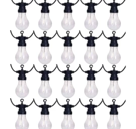 Sodo Girlianda šalis šviesa 20led A60 Laikmatis Derinama