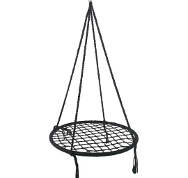 Sodo Hamakas stork Nest Sūpynės 80cm Juodos Spalvos
