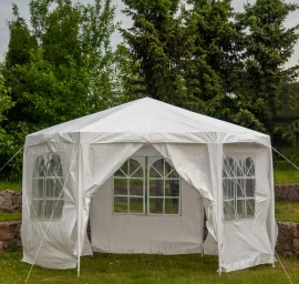 Sodo Palapinė Paviljonas 2x2x2m High 2,6 M White