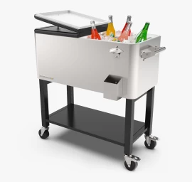 Sodo šaldytuvas Permasteel PS-223-80QT-SS