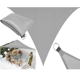 Sodo Skėčių Nuo Saulės Trikampis 2x2x3 M Pilkas