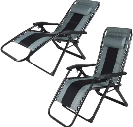 Sodo Sulankstomas Daugiafunkcinis Gultas 162x52/65x110cm Juodai Pilkas