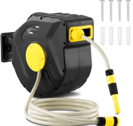 Sodo žarna Su Automatiniu Sieniniu Būgnu 20 M + 3 M 3/4&#039;&#039;