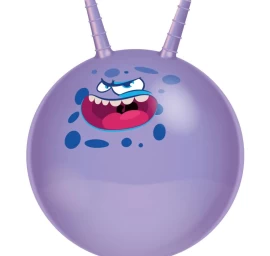 šokinėjantis Kamuolys Su Ragais 45cm Violetinės Spalvos