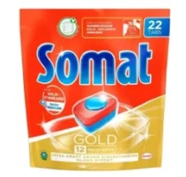 Somat Gold Indų Ploviklio Tabletės, 22 Vnt. (vokiečių Produktas).