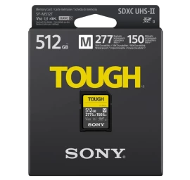 Sony SDXC M Tough series 512GB UHS-II Class 10 U3 V60