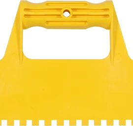 Špakliuotė / mentelė plastikinė | su dantukais | 225 mm (05972)