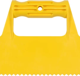 Špakliuotė / mentelė plastikinė | su dantukais | 225 mm (05973)