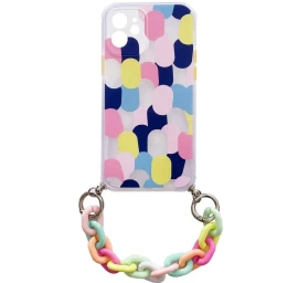 Spalvotas Grandininis Dėklas Gelinis Elastinis Dėklas Su Grandinėlės Pakabuku, Skirtas samsung Galaxy A32 5g, įvairiaspalvis (1) Spalvotas Grandininis Dėklas Gelinis Elastinis Dėklas Su Grandinėlės Pakabuku, Skirtas samsung Galaxy A32 5g, įvairiaspalvis (1)