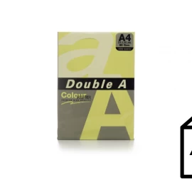 Spalvotas popierius Double A, 80g, A4, 500 lapų, Cheese