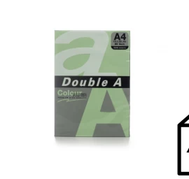 Spalvotas popierius Double A, 80g, A4, 500 lapų, Emerald