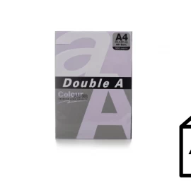 Spalvotas popierius Double A, 80g, A4, 500 lapų, Levender