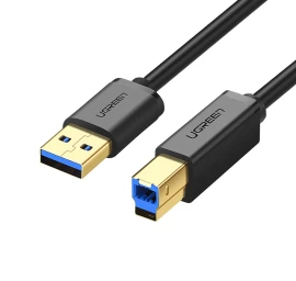 Spausdintuvo Kabelis Usb-a 3.0 - Usb-b 5gbps 1 M - Juodas