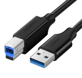 Spausdintuvo Kabelis Usb-a - Usb-b 5gb/s 2 M Juodas