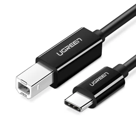Spausdintuvo Kabelis Usb-c - Usb-b 1 M - Juodas