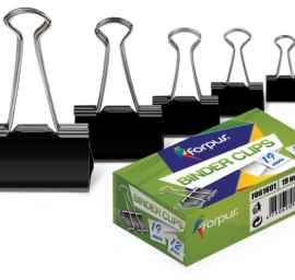 Spaustukai Forpus, 32mm, juodi 12vnt 1105-003