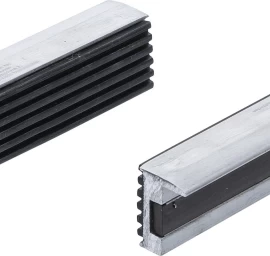 Spaustuvų lūpų apsaugos gumuotos | Aliuminis | 125 mm | 2 vnt. (3044)