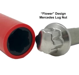 Specializuota smūginė galvutė 1/2'' 17mm Mercedes rato veržlėms