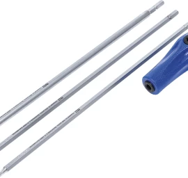 Specialus atsuktuvų rinkinys | priekinių žibintų koregavimui | T-Star (Torx) / hex šešiakampis | 4 vnt. (7840)