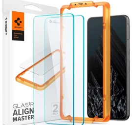 Spigen Alm Glas.tr google Pixel 8 Pro 2 Vnt. Grūdinto Stiklo Agl07395.