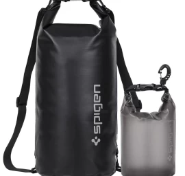 spigen Aqua Shield A630 Vandeniui Atsparus Krepšys 20 L + Krepšys 2 L - Juodas
