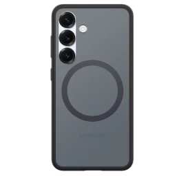 Spigen Capella Magfit Silikoninis Galinis Dėklas Samsung Galaxy S25 - Juodas