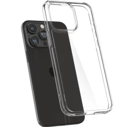 spigen Crystal Hybrid Dėklas iphone 15 Pro Max - Skaidrus