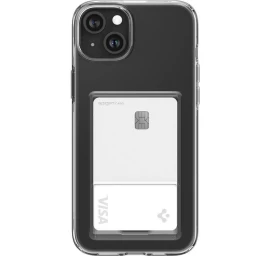 spigen Crystal Slot Dėklas iphone 15 Plus - Skaidrus