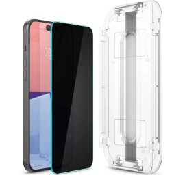 Spigen Glas.tr ez Fit Grūdintas Stiklas 2 Vnt. Iphone 15 Plus / 16 Plus Privatumo Apsauga