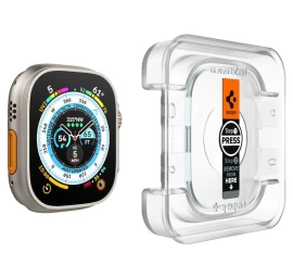 Spigen Glas.tr Ez Fit Grūdintas Stiklas Apple Watch Ultra (49 Mm) - 2 Vnt.