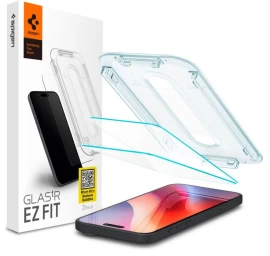spigen Glas.tr Ez Fit Grūdintas Stiklas iphone 16 Pro - 2 Pakuotės