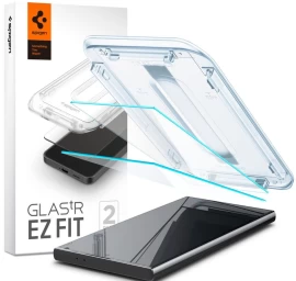 Spigen Glas.tr Ez Fit Grūdintas Stiklas Samsung Galaxy S24 Ultra - 2 Vnt.