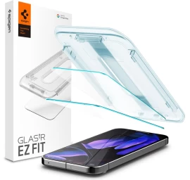 Spigen Glas.tr Ez Fit Grūdintas Stiklas Su Aplikatoriumi, Skirtas google Pixel 9 Pro Xl (2 Vnt.)