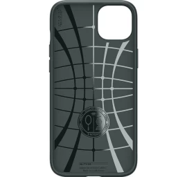 spigen Liquid Air Dėklas iphone 15 Plus - Tamsiai žalias