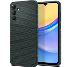 spigen Liquid Air Dėklas samsung Galaxy A15 4g/5g - Tamsiai žalias