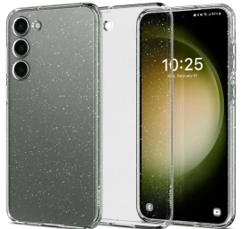 spigen Liquid Crystal Dėklas samsung Galaxy S23 Su Blizgiais Kristalais
