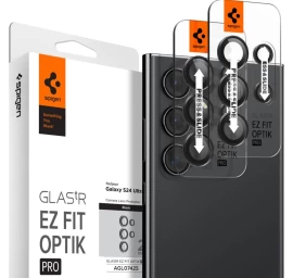 spigen Optik.tr Ez Fit Camera Protector Apsauga samsung Galaxy S24 Ultra - Juoda 2 Vnt.