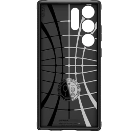 Spigen Rugged Armor Dėklas Samsung Galaxy S23 Ultra - Matinės Juodos Spalvos